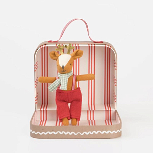 Мини игрушка Meri Meri "Олень в пряничном домике"